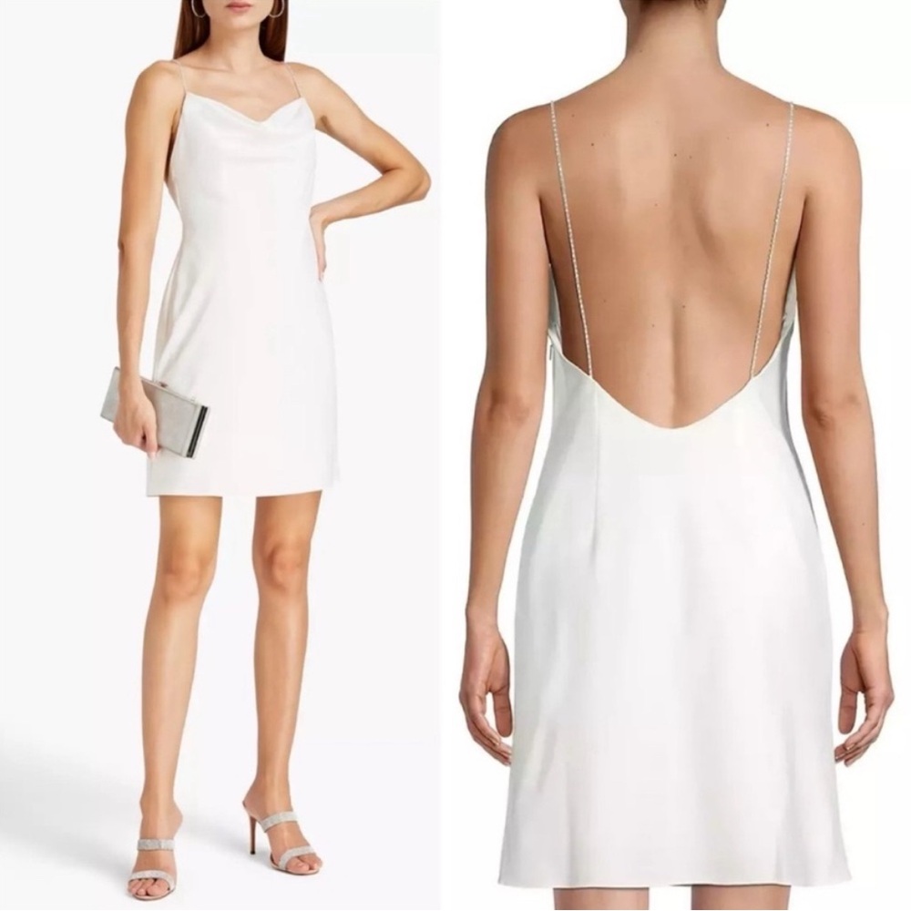 Elegant White Slip Dress